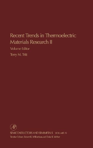 Book Recent Trends in Thermoelectric Materials Research, Part Two (ISSN Book 70) free