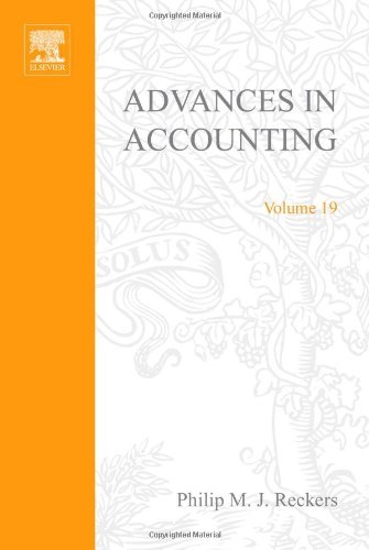 Book Advances in Accounting (ISSN Book 19) free