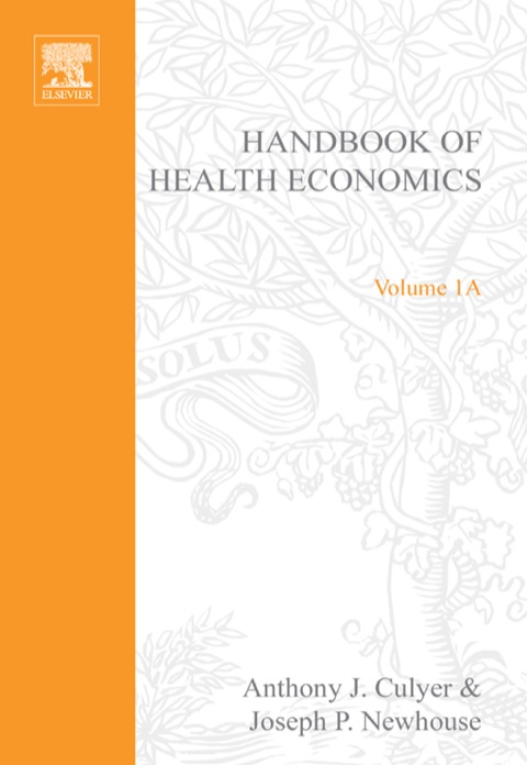 Book Handbook of Health Economics free