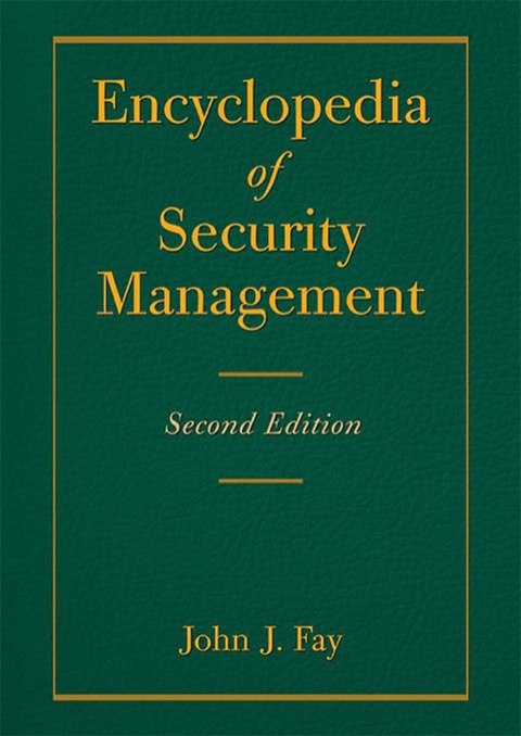 Book Encyclopedia of Security Management free