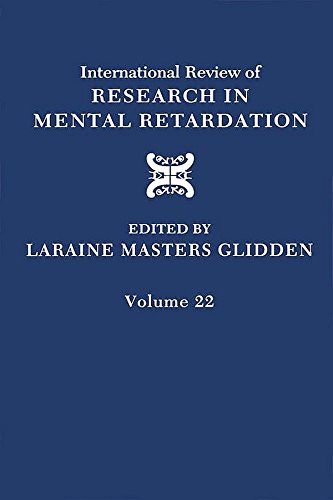 Book International Review of Research in Mental Retardation (ISSN Book 22) free