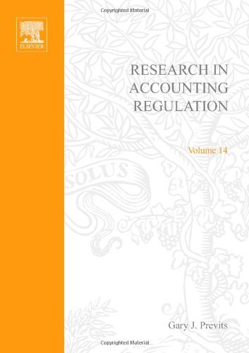 Book Research in Accounting Regulation (ISSN Book 14) free