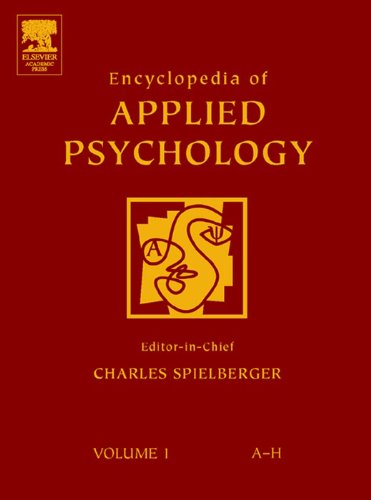 Book Encyclopedia of Applied Psychology free