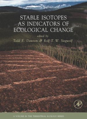Book Stable Isotopes As Indicators Of Ecological Change free