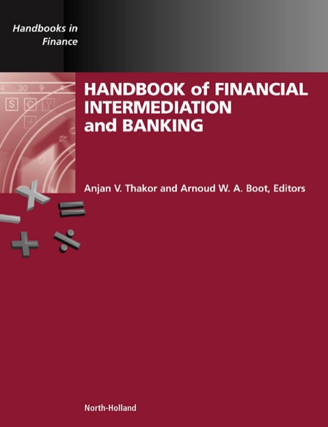 Book Handbook of Financial Intermediation and Banking (ISSN 3) free