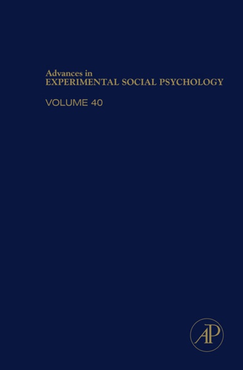 Book Advances in Experimental Social Psychology free