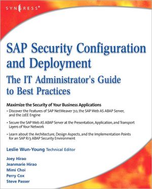Book SAP Security Configuration and Deployment free