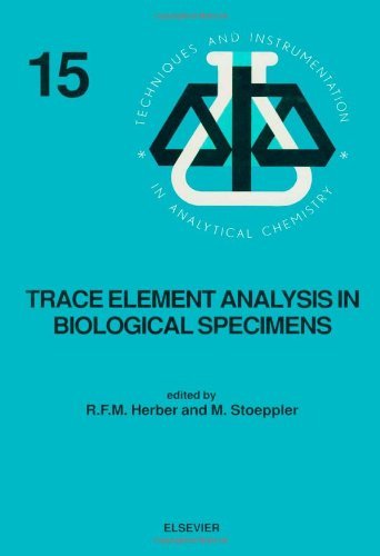 Book Trace Element Analysis in Biological Specimens (ISSN Book 15) free