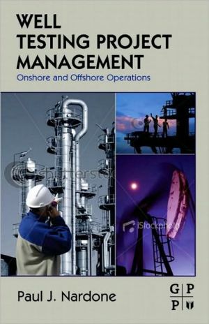 Book Well Testing Project Management: Onshore and Offshore Operations free