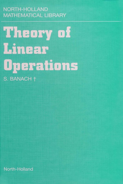 Book Theory of Linear Operations free