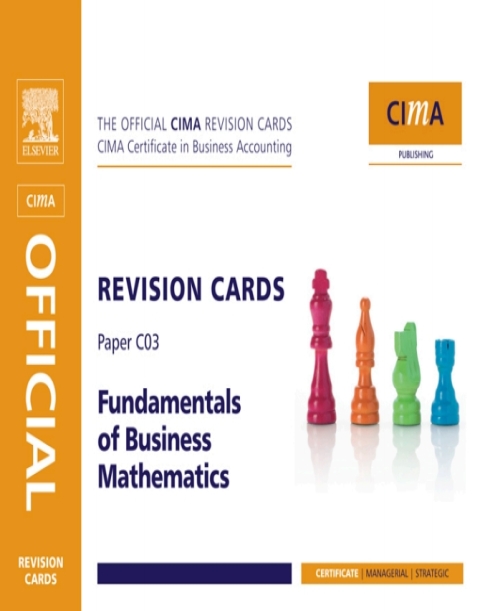 Book CIMA Revision Card Fundamentals of Business Maths free
