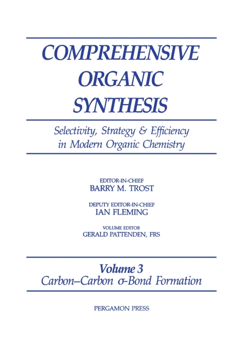 Book Carbon-Carbon ?-Bond Formation free