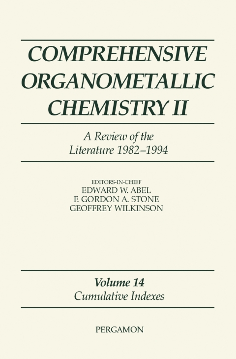 Book Comprehensive Organometallic Chemistry II, Volume 14 free
