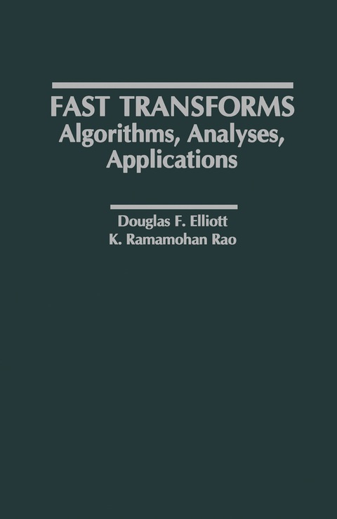 Book Fast Transforms Algorithms, Analyses, Applications free