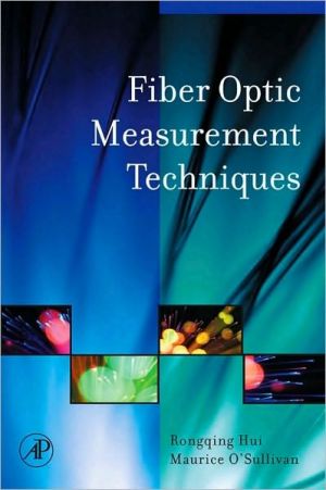 Book Fiber Optic Measurement Techniques free