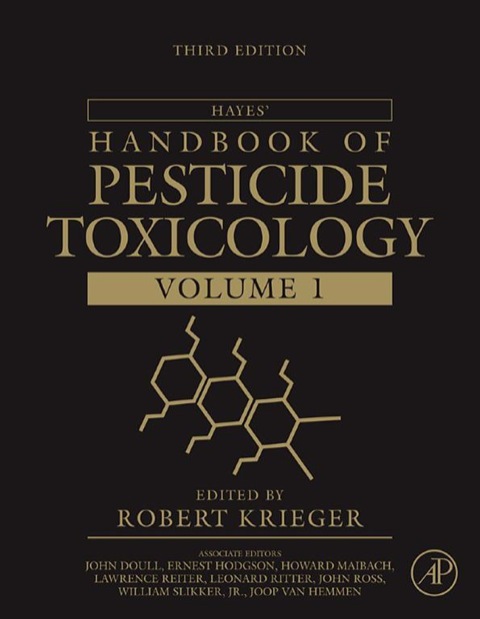 Book Hayes' Handbook of Pesticide Toxicology free