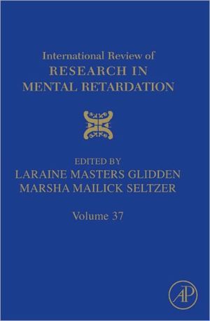 Book International Review of Research in Mental Retardation free