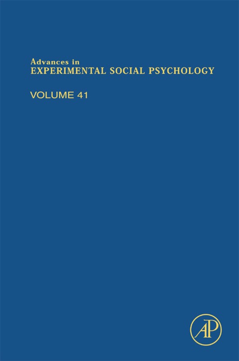Book Advances in Experimental Social Psychology (ISSN Book 41) free