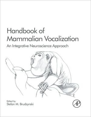 Book Handbook of Mammalian Vocalization free