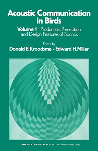 Book Acoustic Communication in Birds: Production, Perception and Design Features of Sounds free