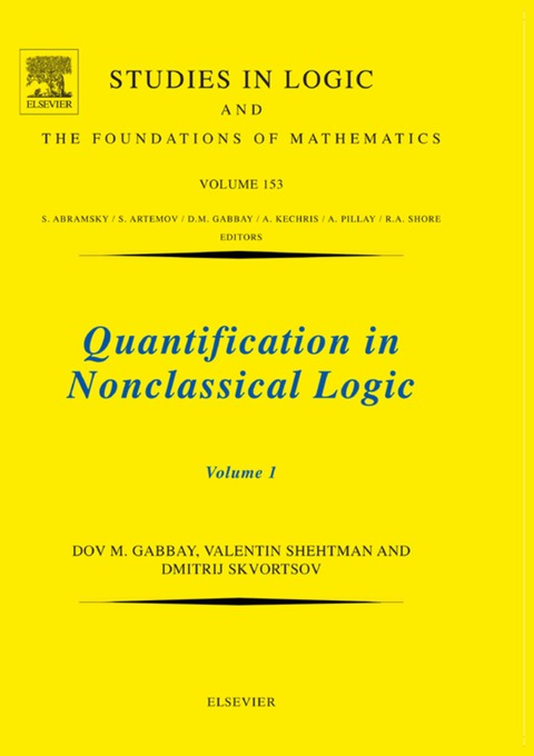 Book Quantification in Nonclassical Logic (ISSN Book 153) free