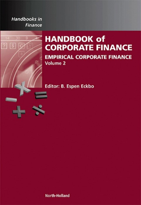 Book Handbook of Empirical Corporate Finance (ISSN 2) free