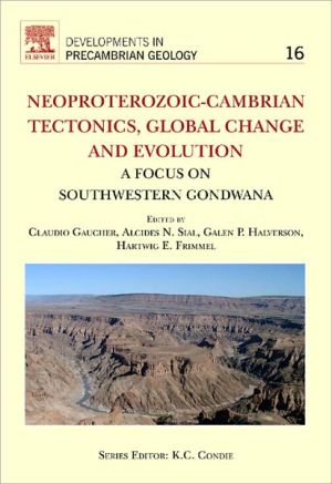 Book Neoproterozoic-Cambrian Tectonics, Global Change and Evolution free