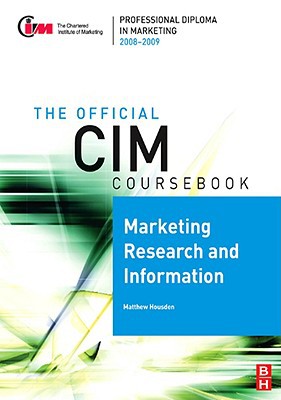 Book Cim Coursebook 08/09 Marketing Research And Information free