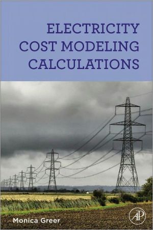 Book Electricity Cost Modeling Calculations free