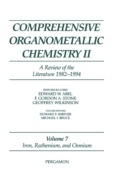 Book Comprehensive Organometallic Chemistry II, Volume 7 free