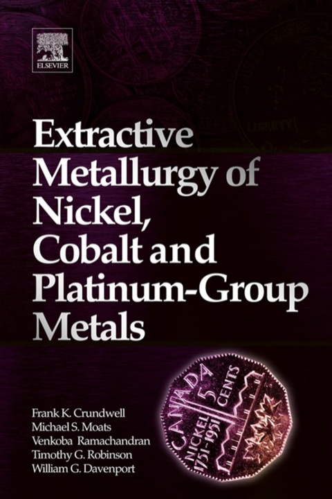Book Extractive Metallurgy of Nickel, Cobalt and Platinum Group Metals free
