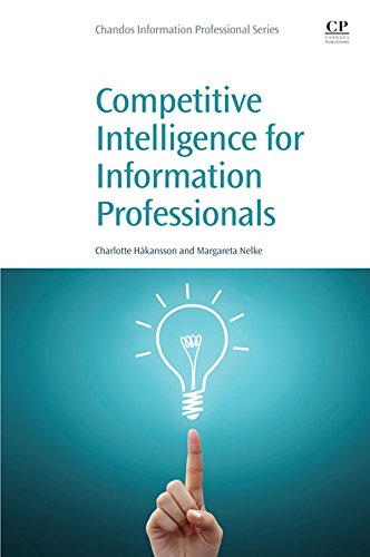 Book Competitive Intelligence for Information Professionals free