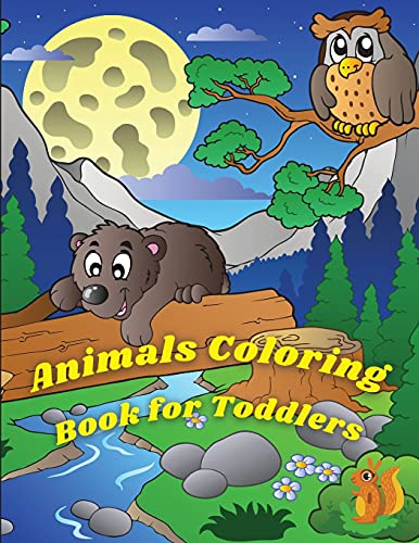 Book Animals Coloring Book for Toddlers: Easy and Fun Animals Coloring Pages with Pets, Wild and Domestic Animals for Boys and Girls Activity Book for Toddlers and Kids Ages 2-4 free