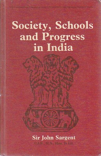 Book Society, schools, and progress in India (The Commonwealth and international library. Education and educational research division) free