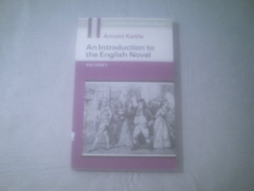 Book Introduction to the English Novel: Up to George Eliot free Book Introduction to the English Novel: Up to George Eliot free