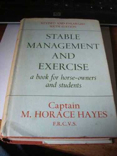Book Stable Management and Exercise free