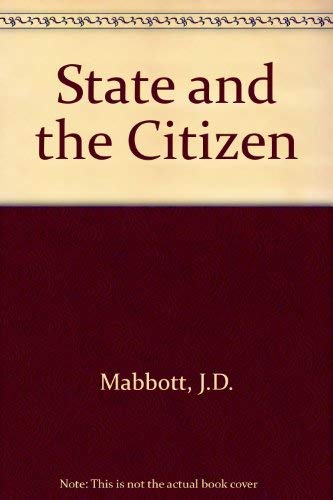 Book The State and the Citizen free