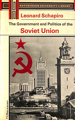 Book The Government And Politics F The Soviet Union free