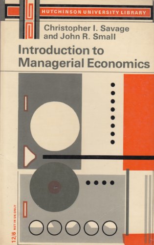 Book Introduction to Managerial Economics free