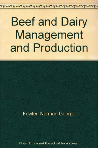 Book Beef and dairy management and production free