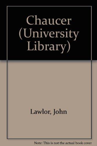 Book Chaucer (Hutchinson university library: English literature) free Book Chaucer (Hutchinson university library: English literature) free