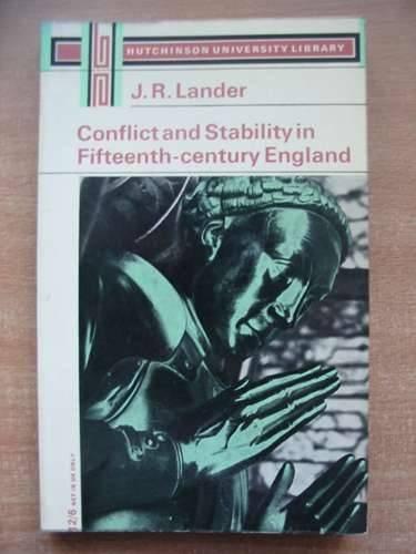 Book Conflict and Stability in Fifteenth Century England free