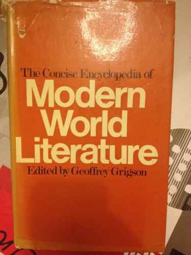 Book The Concise Encyclopaedia Of Modern World Literature free