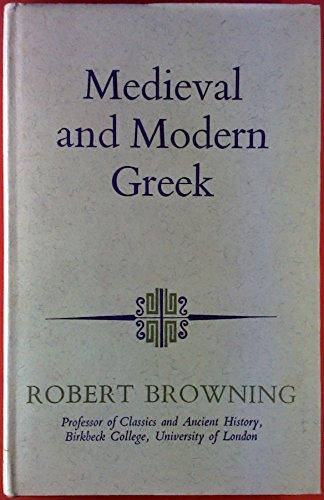 Book Medieval and modern Greek (Hutchinson University Library: Modern languages) free