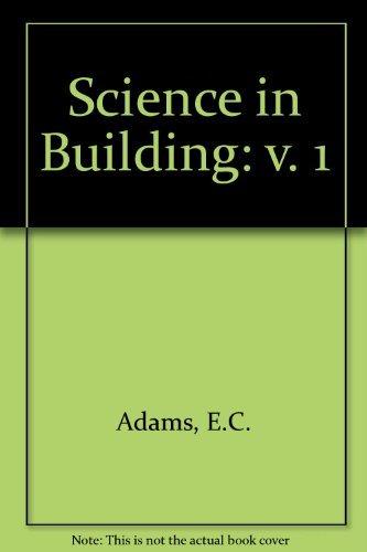 Book Science In Building (v. 1) free