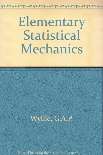 Book Elementery Statistical Mechanics free