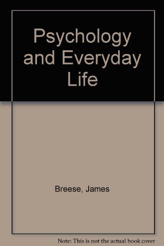 Book Psychology and Everyday Life free