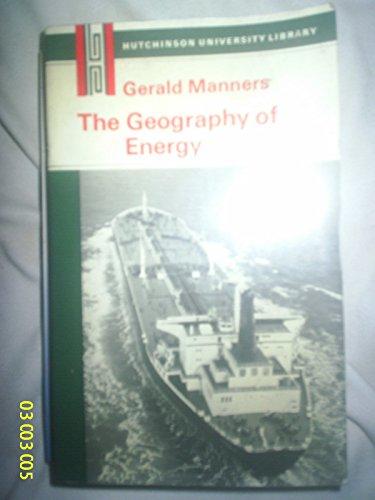 Book The Geography Of Energy free