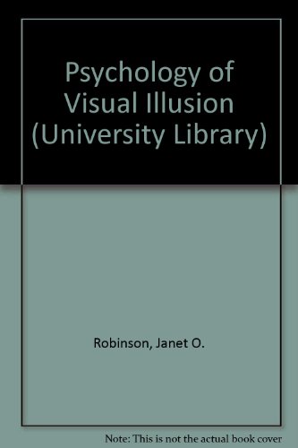 Book The psychology of visual illusion (Hutchinson university library. Psychology) free