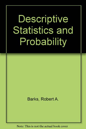 Book Descriptive statistics and probability theory free